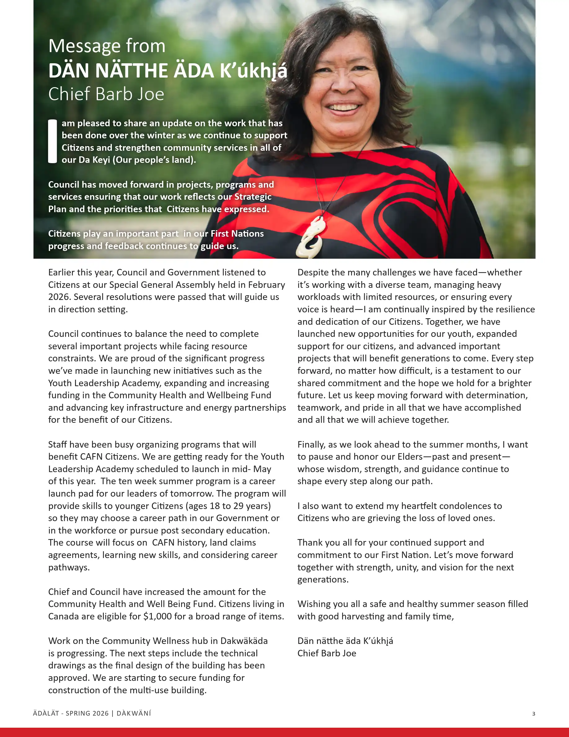 CAFN Spring 2026 Newsletter